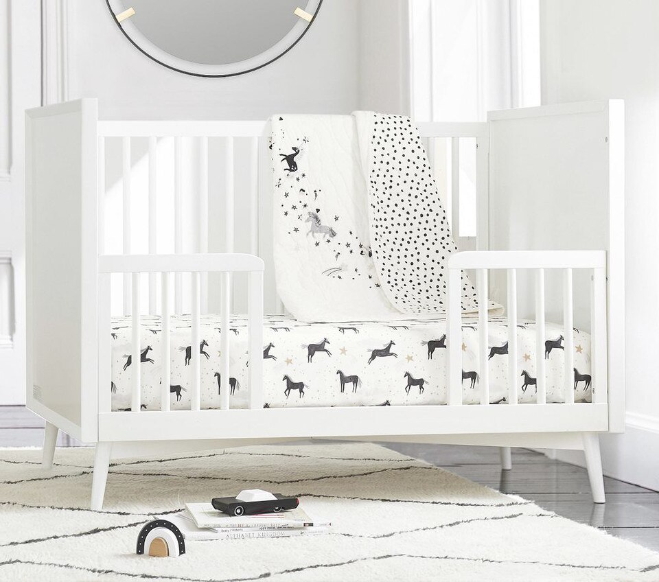 West Elm x PBK MidCentury Cot Pottery Barn Kids Australia